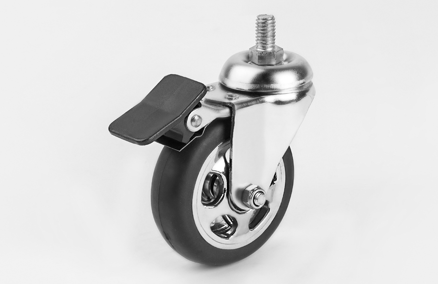 Опора колесная хромовая сердцевина, хром